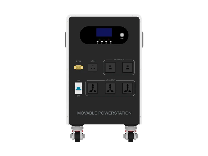 LCM3600 Eco Type Movable Powerstation 25.6V 100AH 135AH